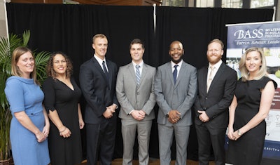 The first Bass Military Scholars Program cohort that entered in the fall of 2019.
