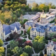 May 16, 2011; Main Quad aerial..Photo by Matt Cashore/University of Notre Dame
