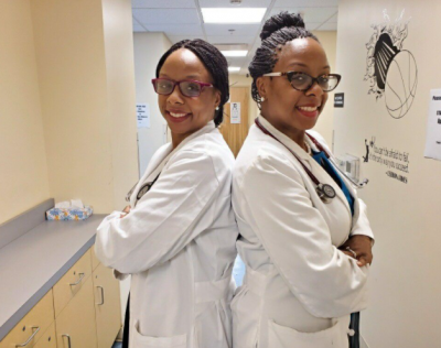 Dr. Delana Wardlaw and Dr. Elana McDonald