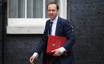 U.K. Health Secretary Matt Hancock
