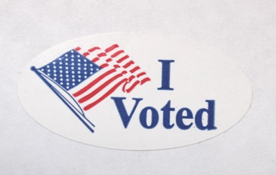 I Voted Sticker