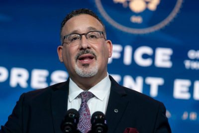 U.S. Education Secretary Miguel Cardona