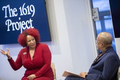 Nikole Hannah-Jones, creator of the New York Times’ 1619 Project speaks with Dr. Henry Louis Gates Jr.