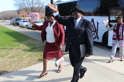Dr. Andrew Hugine calls his wife Abbiegail one of the most important members of his team.