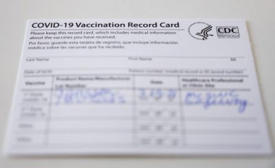 Covid-19 Vaccination Card