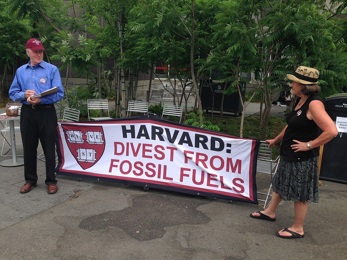 Harvard Fossil Fuel Divestment Petition