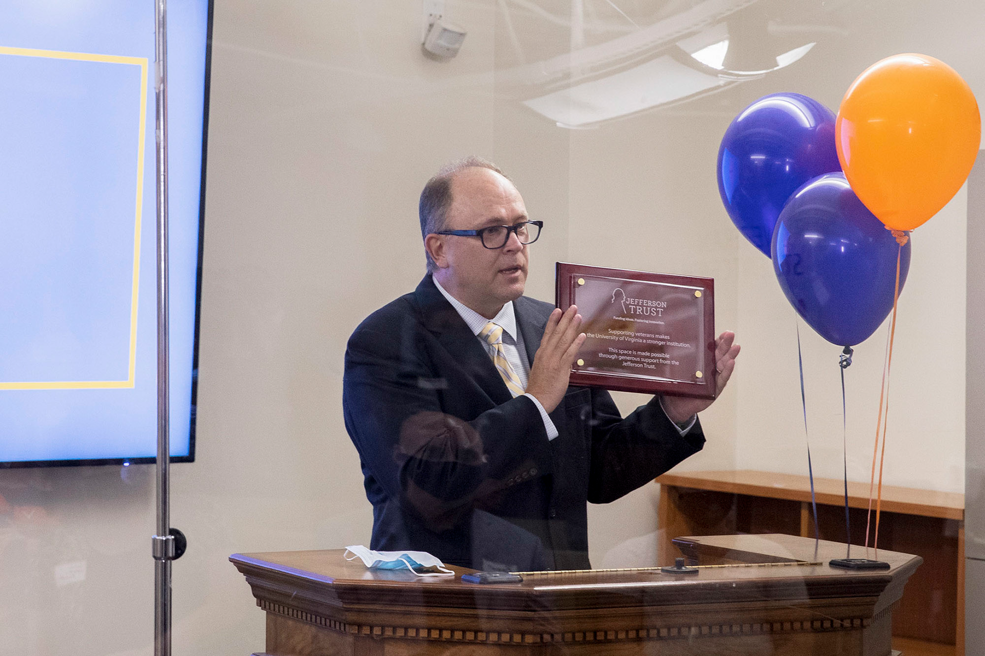 David Sauerwein, an assistant dean at UVA