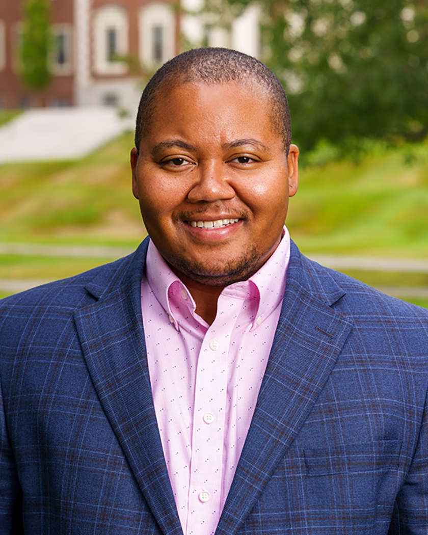 Dr. Tayo Clyburn, dean of diversity, equity, and inclusion at Colby College