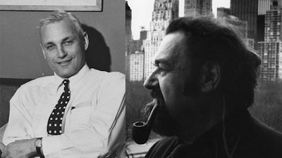 Paul Sweezy (left) and Harry Magdoff