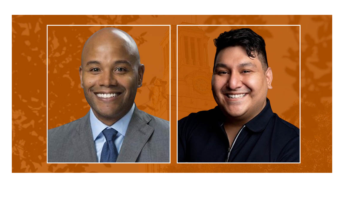 Dr. Peniel Joseph and Estevan Delgado