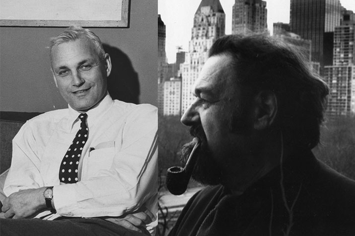 Paul Sweezy (left) and Harry Magdoff