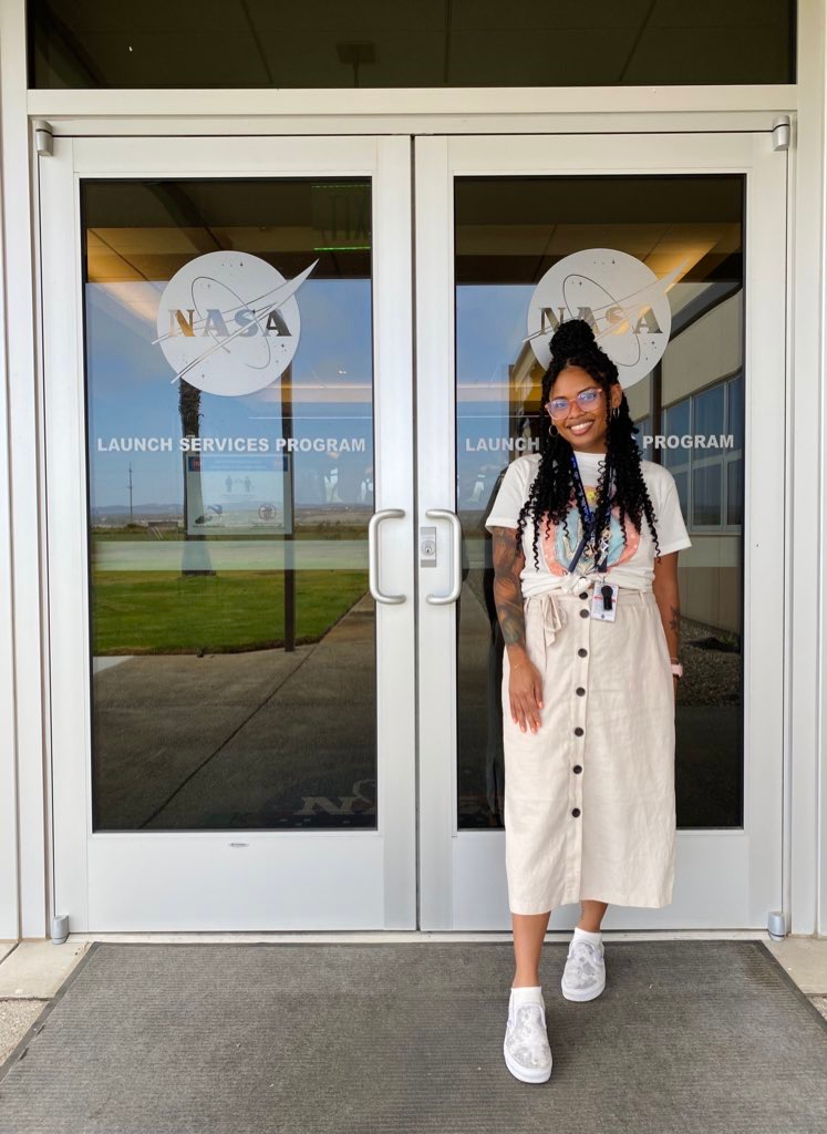 Kayla Dio Robinson, at NASA.