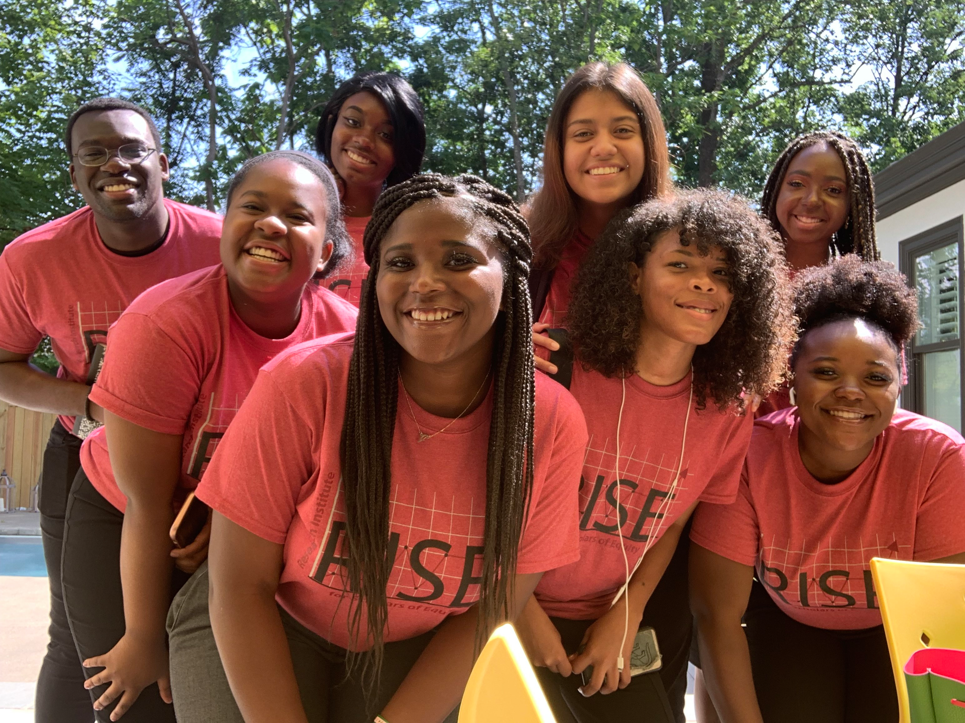 Students from a RISE cohort.