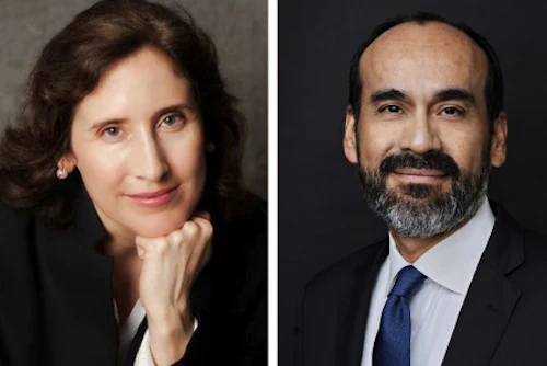 Dr. Anne-Marie Núñez and Jacob Fraire