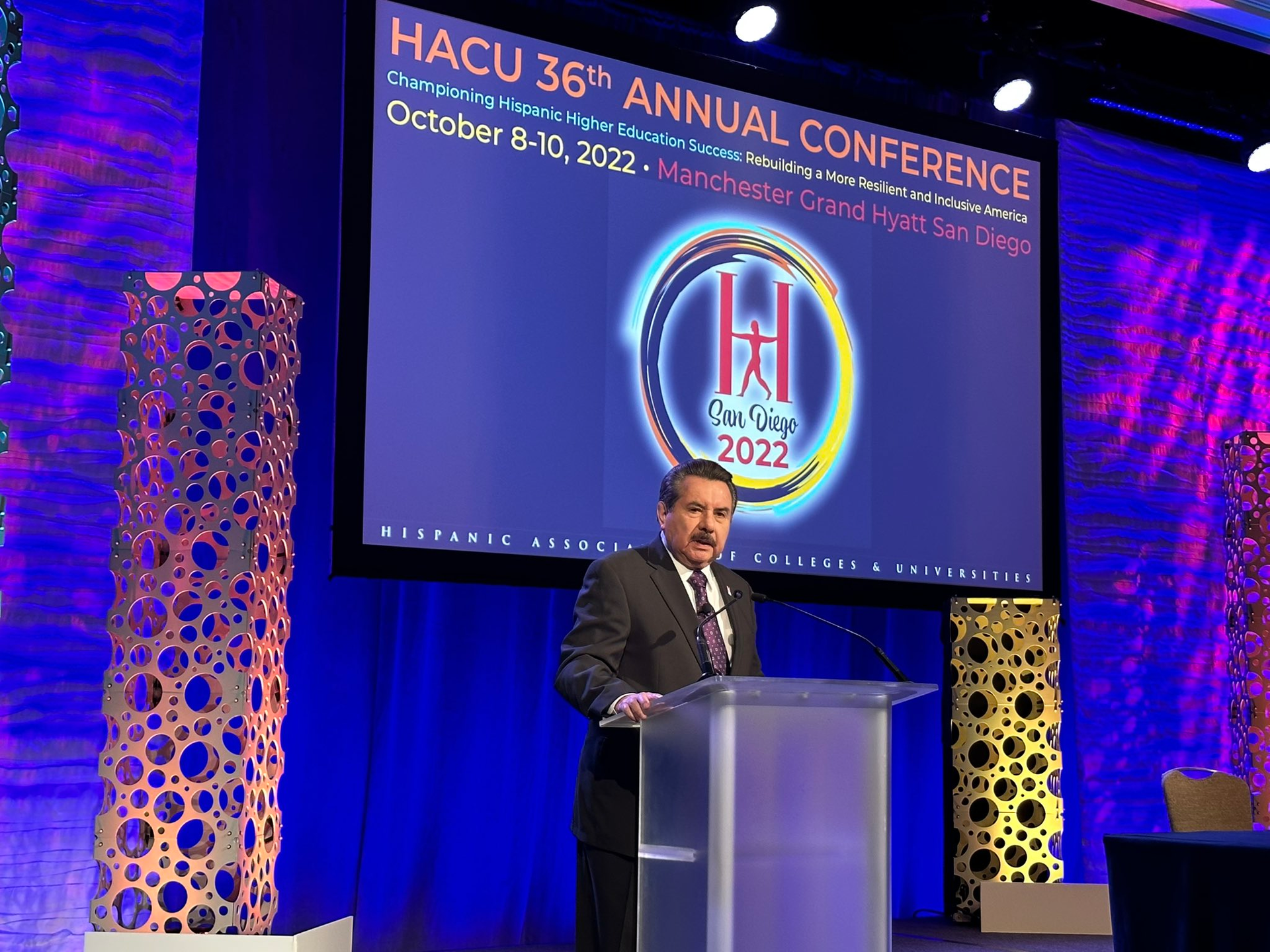 Dr. Antonio R. Flores, president of HACU