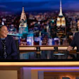 Dawn Staley, left, appears on 'The Daily Show with Trevor Noah.'