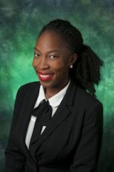 Dr. Veronica Jones Baldwin, assistant professor of counseling and higher education at the University of North Texas.