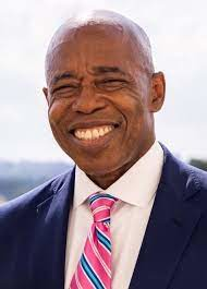 New York City mayor Eric Adams
