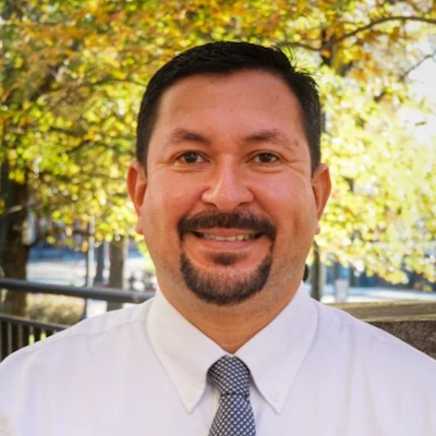 Marcio Moreno, associate vice chancellor for enrollment management at Elizabeth City State University.