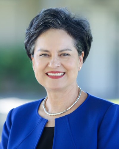 Dr. Angelica Suarez, president of Orange Coast College in Costa Mesa, California.