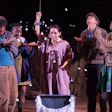 Brooklyn College students performing the play “La Folie.”