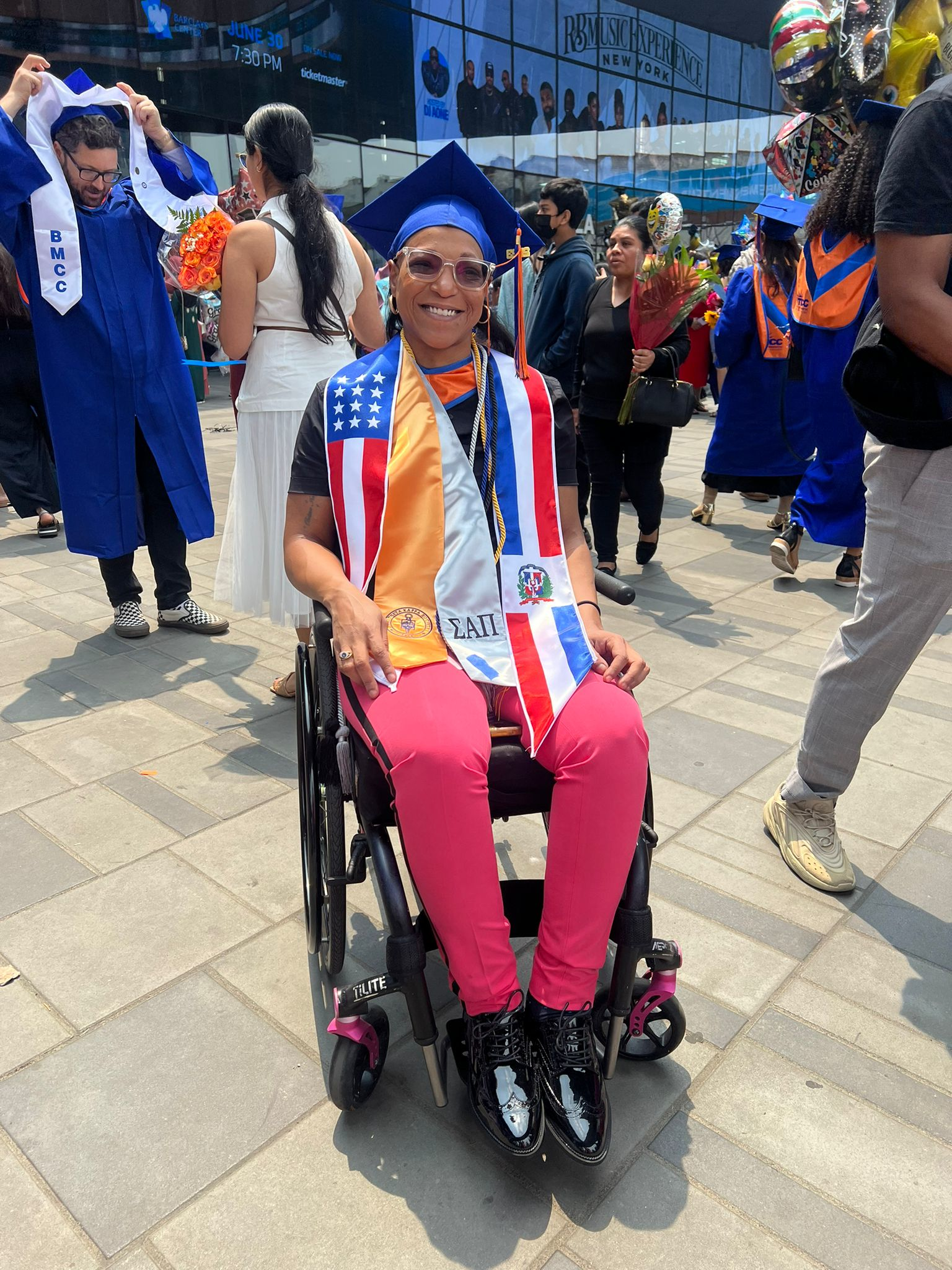 Gesy Duran recently graduated from Borough of Manhattan Community College.