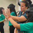 Students and role models participate in HISPA Imagine Day at AT&T and Microsoft.