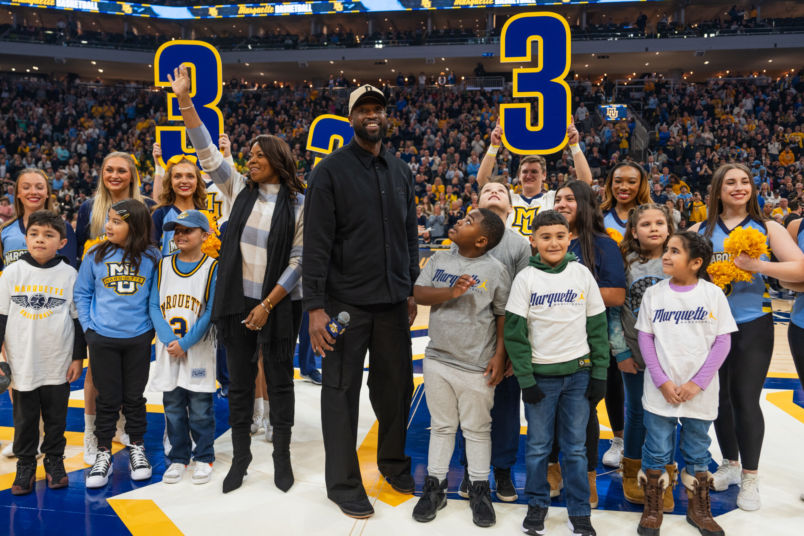 A portion of Dwayne Wade's $3 million gift to Marquette University will support the Tragil Wade-Johnson Summer Reading Program.