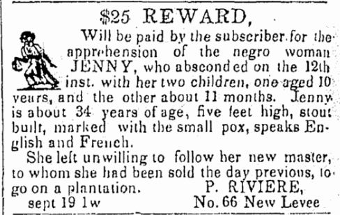 The &ldquo;Freedom on the Move' database, maintained at Cornell University in partnership with several universities, is a free and open archive of &ldquo;runaway slave&rdquo; ads placed in newspapers in the 1700s and 1800s.