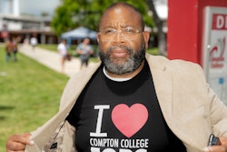 Dr. Keith Curry works with other community college leaders across the nation to replicate Compton College’s strategies toward addressing food and housing insecurity.