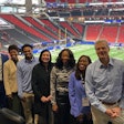 National Collegiate Athletic Association President Charlie Baker attends the Celebration Bowl in Atlanta, Georgia.