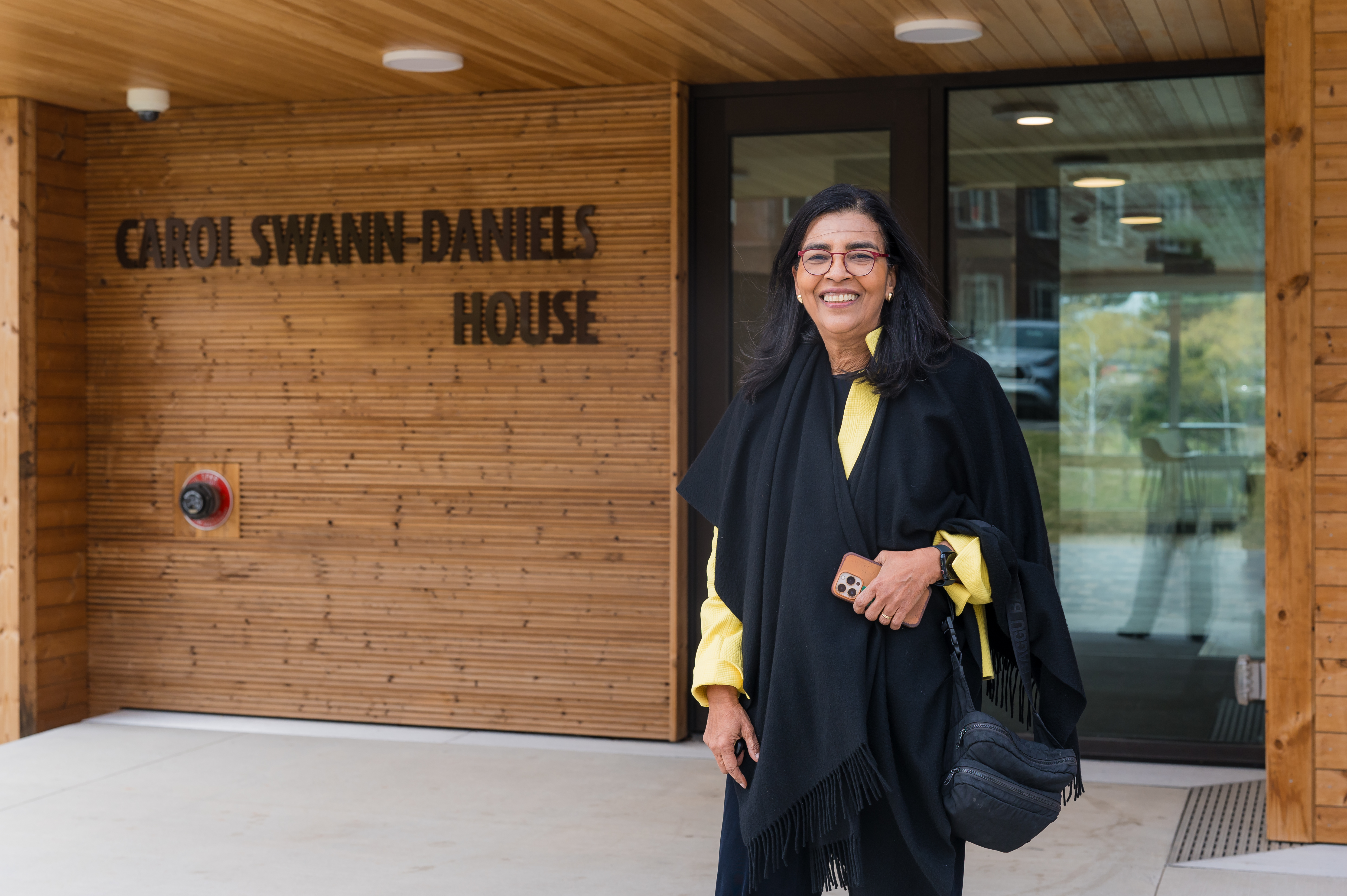 The Carol Swann-Daniels House is one of the four Colby College residence halls named after trailblazing alumnae.