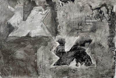 Black Banner, by Morgan Renee Hill, winner of MSU's Juneteenth art contest.