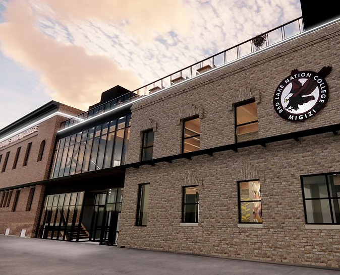 The new site for Red Lake Nation College in Minneapolis, MN.