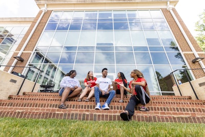 Radford University students.