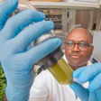 Dr. Leonard Williams, the director and professor of food safety and microbiology at N.C. A&T Center for Excellence in Post-Harvest Technologies, is working on developing an all-natural, antiviral disinfectant with promising results in controlling the spread of SARS-CoV-2.