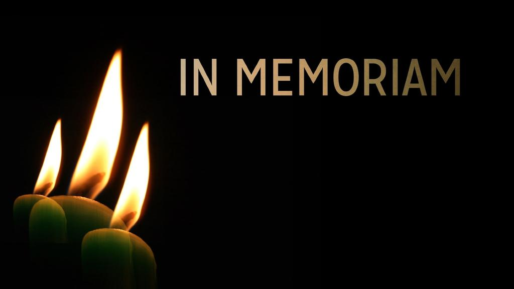 In Memoriam Announcement