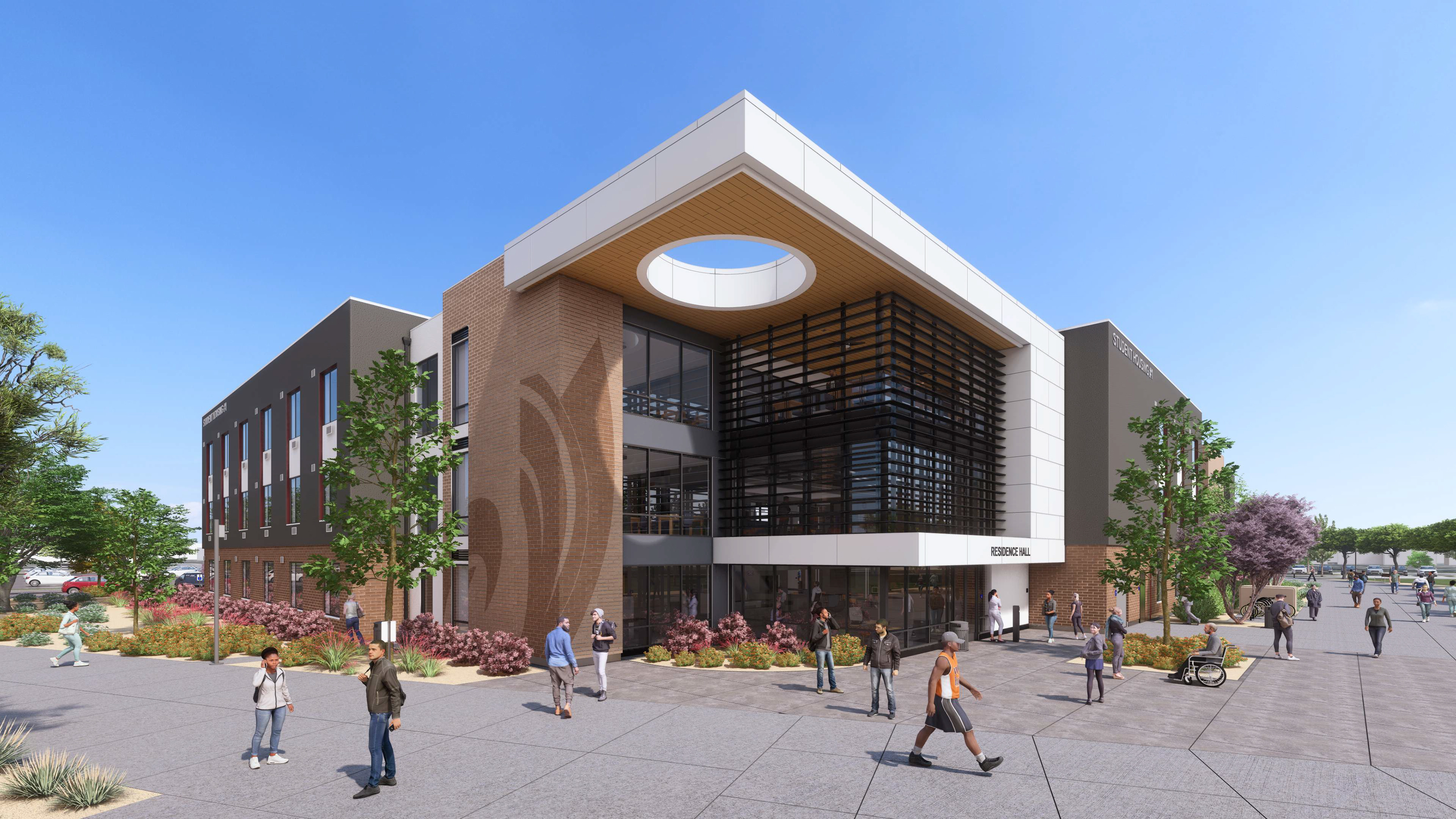 CCCD Student Housing Rendering