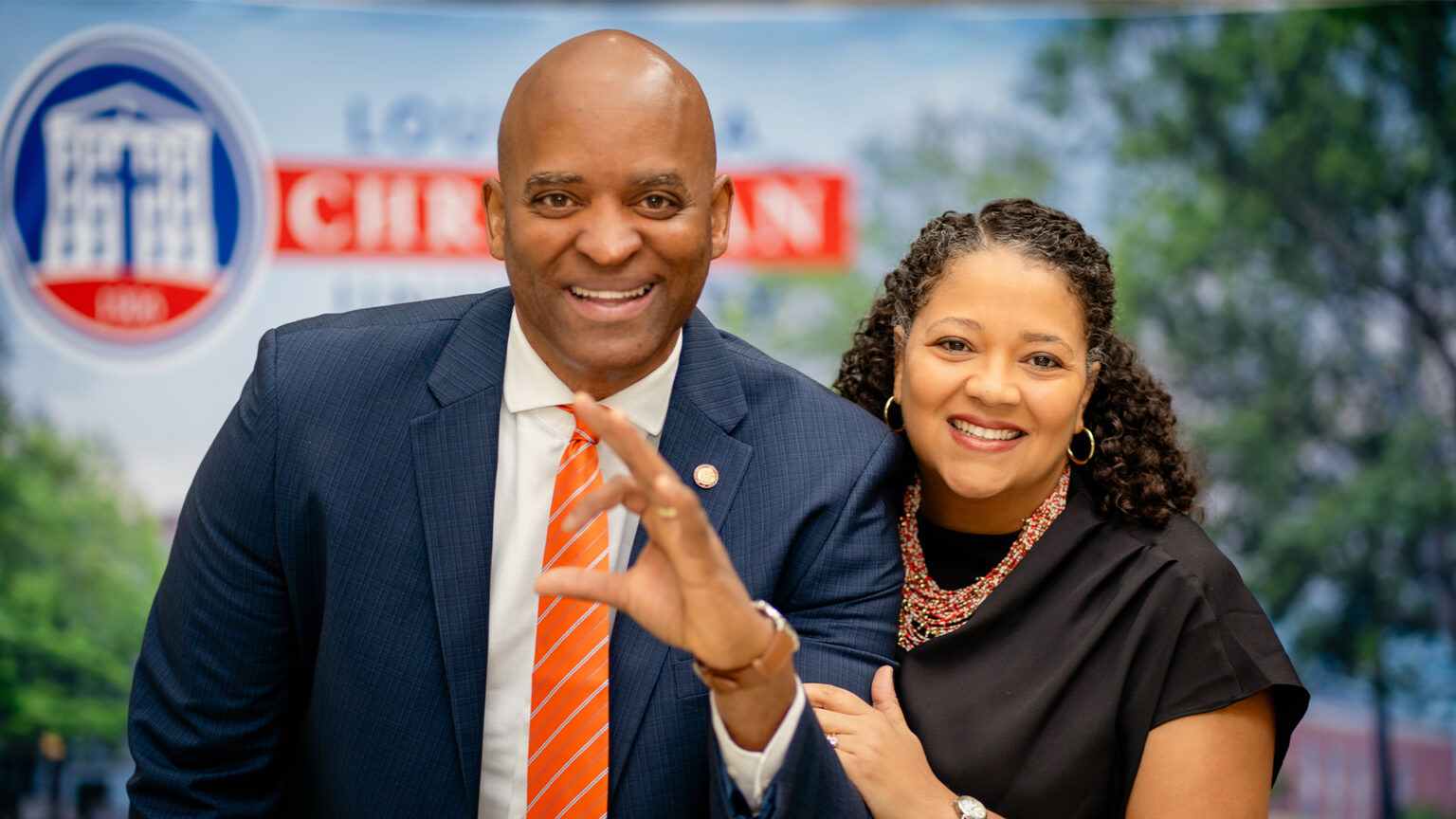 Dr. Mark Johnson and his wife, Heather Williams Johnson