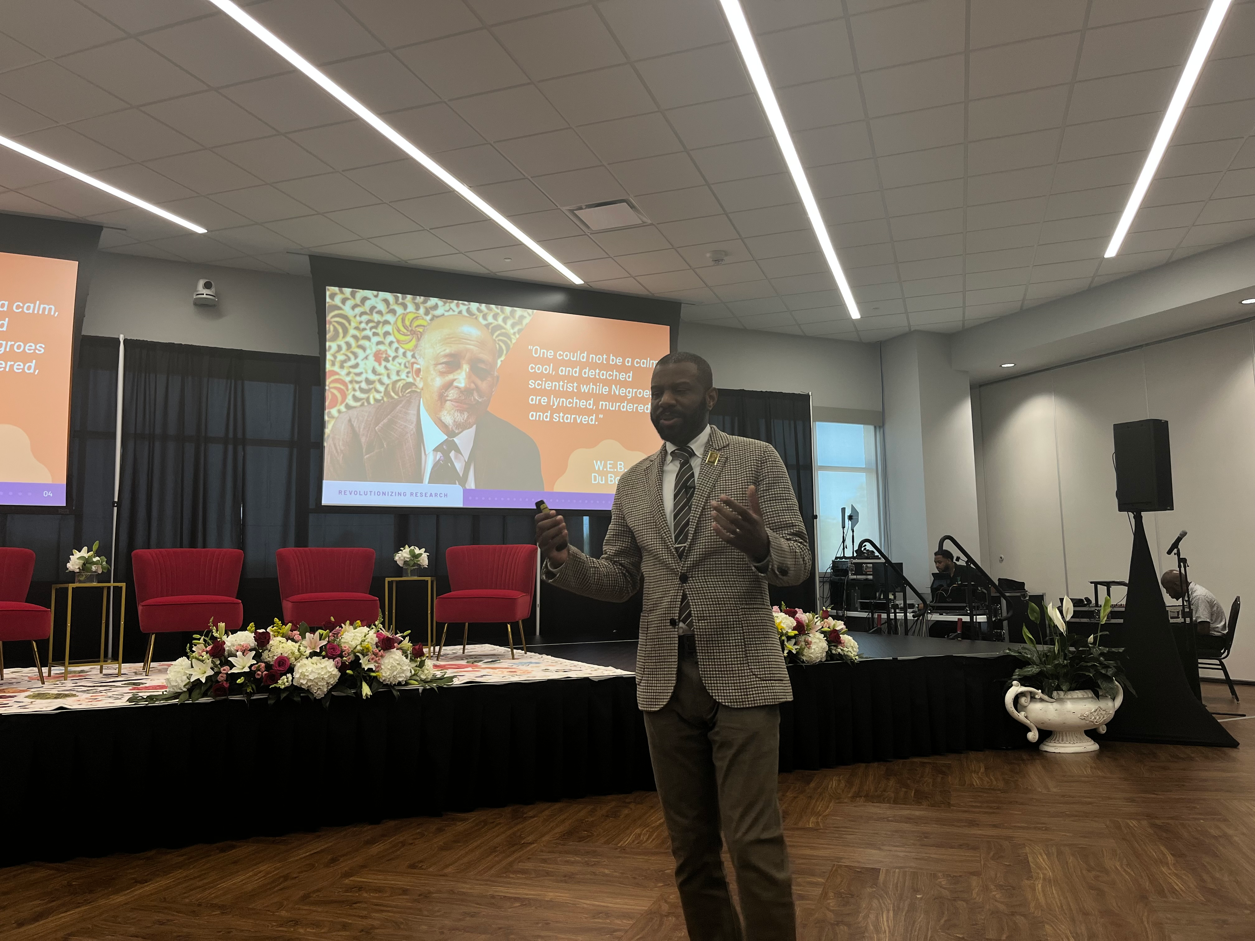 Dr. Ivory A. Toldson delivered keynote at the Higher Education Leadership Foundation's Ideation, Innovation, and Collaboration summit.