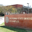 Cal State La Front Entrance Sign