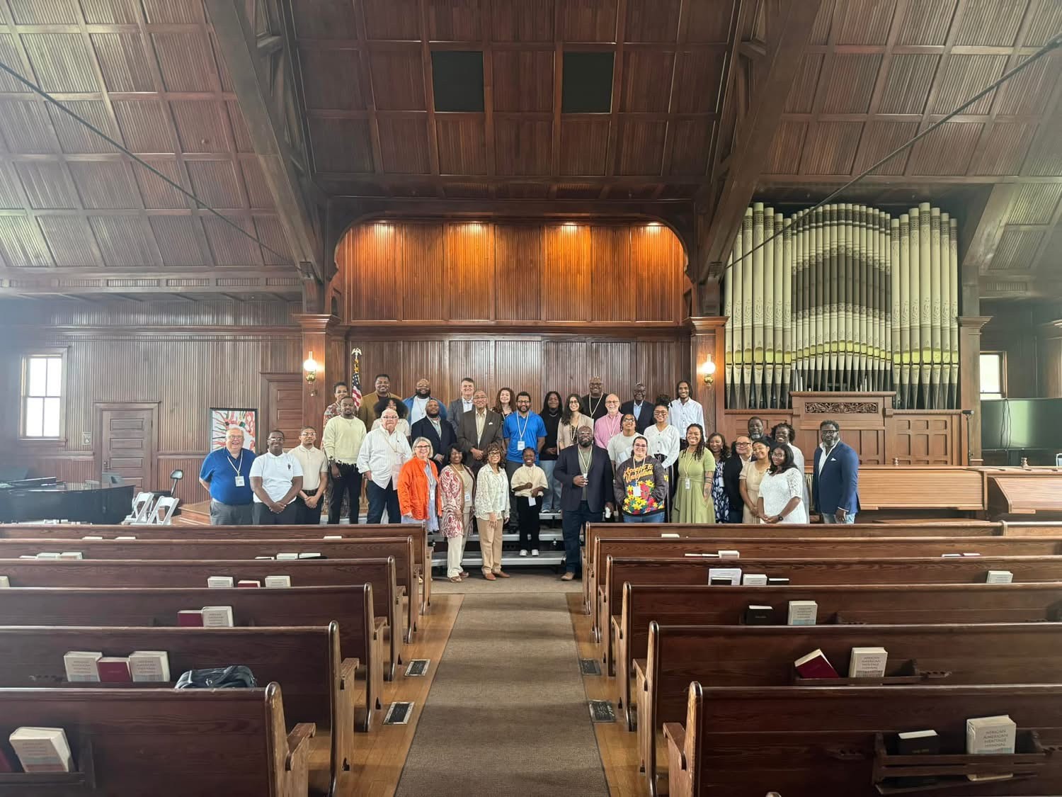 Participants of the National Institutes for Historically-Underserved Students (NIHUS) at Tougaloo College last May.