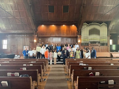 Participants of the National Institutes for Historically-Underserved Students (NIHUS) at Tougaloo College last May.