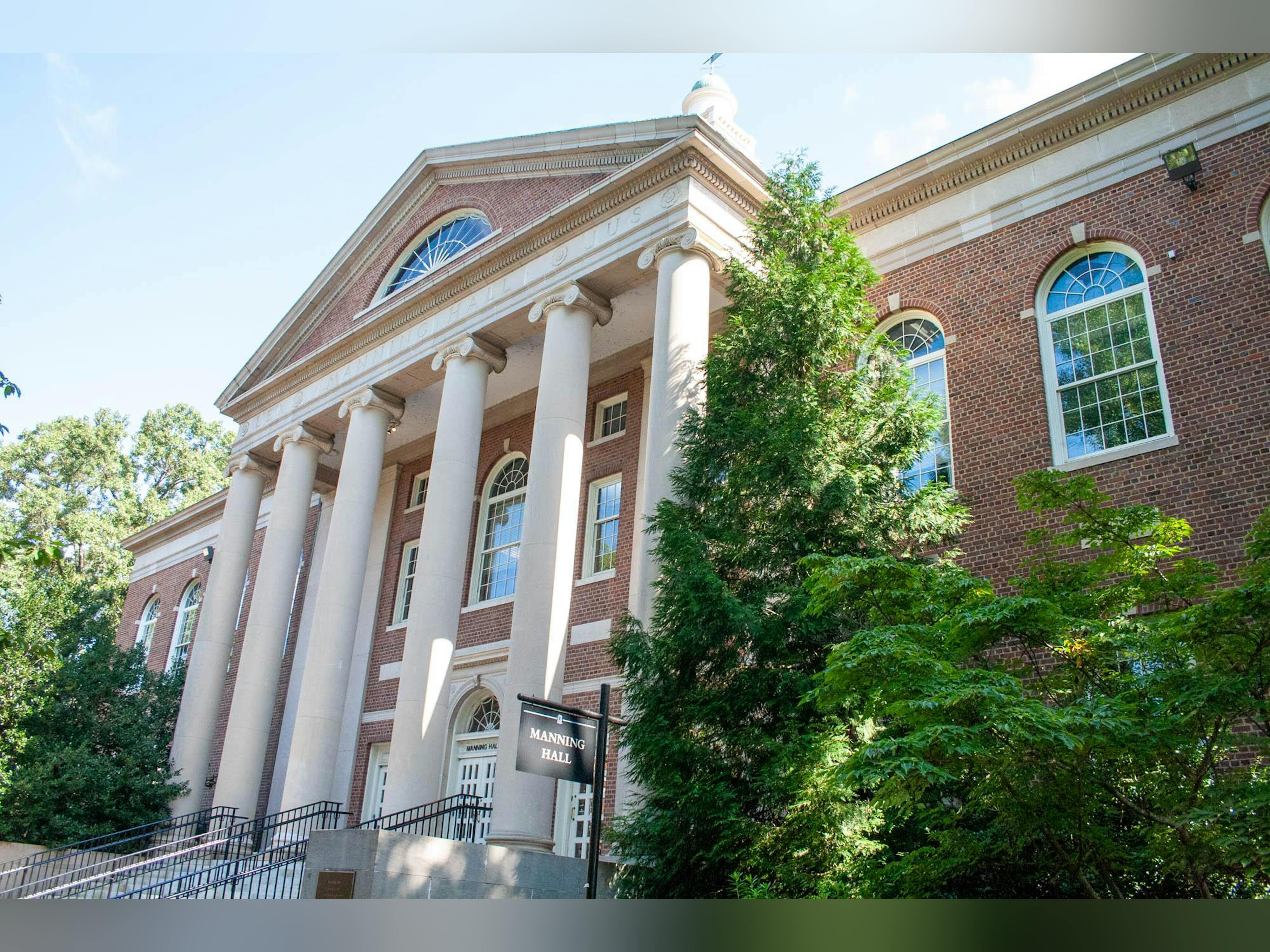 Manning Hall at University of North Carolina Chapel Hill