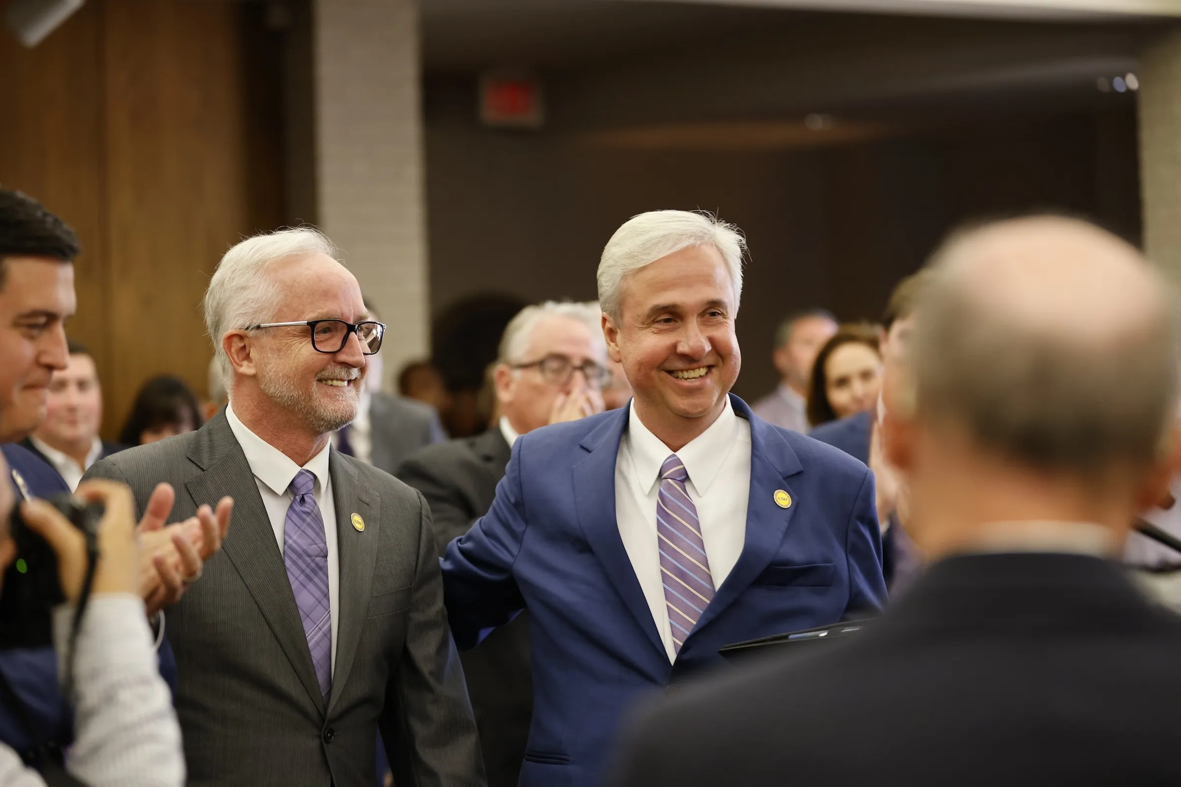 Dr. Wade Rousse has been named president of the LSU System and Dr. James Dalton as executive vice president and chancellor of the flagship A&M campus in Baton Rouge.