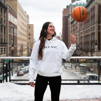 Columbia University women’s player Blau Tor from last year’s Hoop Culture.