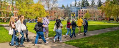 The University of Oregon recently announced a $65 million budget shortfall.