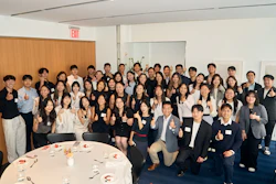 Jihoon Rim Foundation scholars gather in New York on Sept. 19, 2026. Fifty of the 70 students supported by the foundation since 2023 attended this year’s reunion. (Photo courtesy of the Jihoon Rim Foundation)