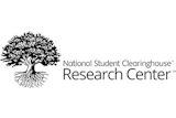 National Student Clearinghouse Research Center logo featuring a stylized tree with roots and black text