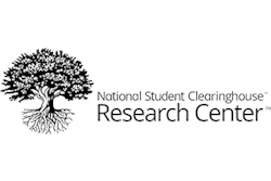 National Student Clearinghouse Research Center logo featuring a stylized tree with roots and black text
